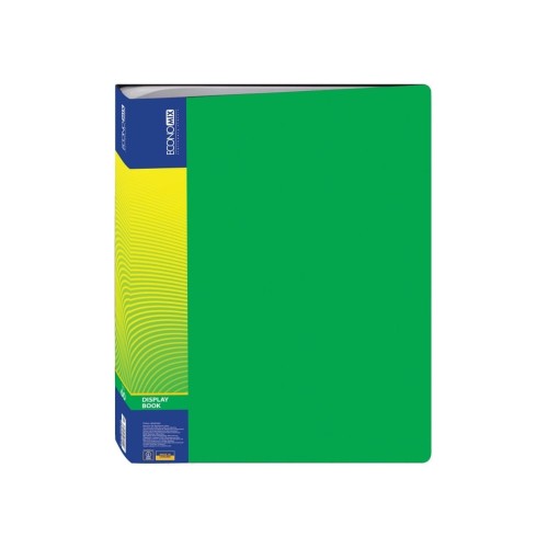 Папка А4 з 60 файлами зелена, ТМ Economix