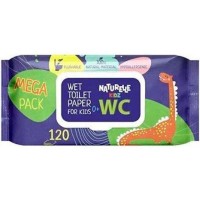 Вологий туалетний папір «Naturelle KIDZ», 120 штук