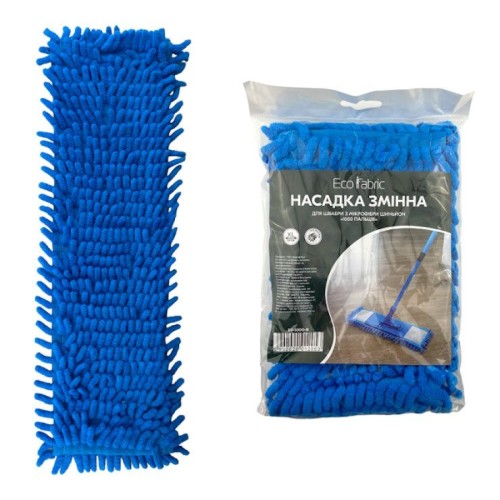 Насадка для швабри 42х13 см з мікрофібри
