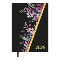 Щоденник датований «PASSION 2026» A5 на 336 сторінок з картонною обкладинкою, чорний, ТМ Buromax