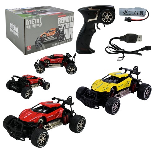 Машина на р/к на аккумуляторі, в асортименті, у коробці 22,9х16,8х13,2 см