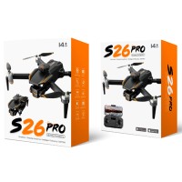 Квадрокоптер 36 см р/к 2,4G складний на акумуляторі зі світлом, камерою, Wi-Fi, USB, запасними лопастями та чохлом, у коробці 17,5х22х7,5 см.