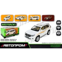 Машина «Land Cruiser Prado» 1:24 металева зі світлом, звуком та дверима що відкриваються, в асортименті, у коробці 24,5х12х10 см, Автопром