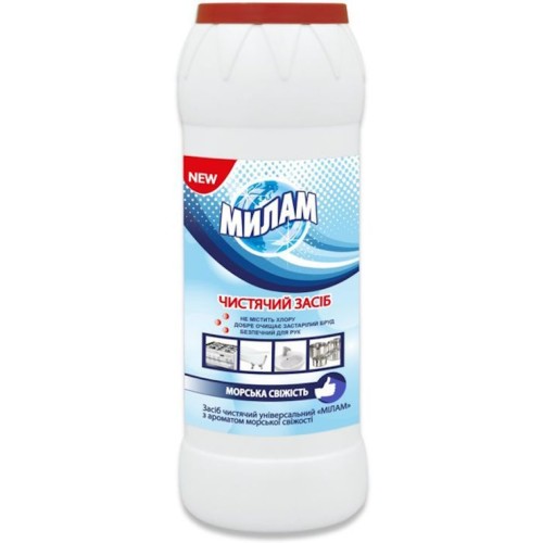 Засіб для чищення з ароматом морської свіжості 500 г, ТМ МилаМ