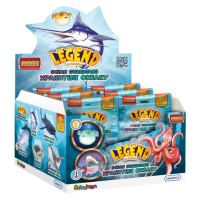 Стретч-іграшка «LEGEND OF ANIMALS МАКСІ. Охоронці океану», в асортименті, 10 шт у дисплеї 25х15х25 см