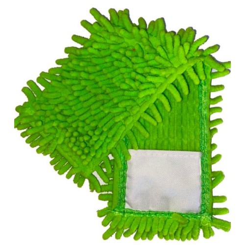 Змінна насадка для швабри «1000 пальців» з мікрофібри, зелена