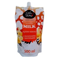 Крем-мило «VANILLA MILK» дойпак 500 мл, ТМ Dolce Vero
