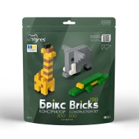 Конструктор «Брікс. Зоо» на 190 елементів, ТМ Тигрес