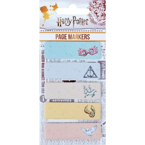 Закладка паперова «HP» з малюнком 1,5х5 см по 5 шт в упаковці, ТМ Kite