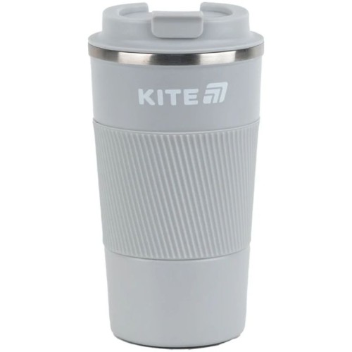 Термокружка 510 мл сіра, ТМ Kite
