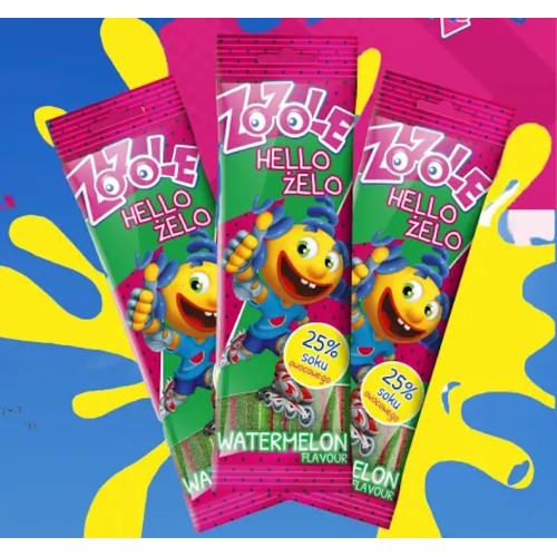 Цукерка «Watermelon» желейна 75 г, ТМ Zozole