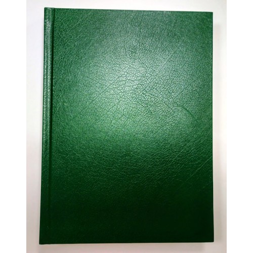 Щоденник недатований «STRONG» A5 на 336 стрінок з обкладинкою зі шкірзаму, зелений, ТМ Buromax