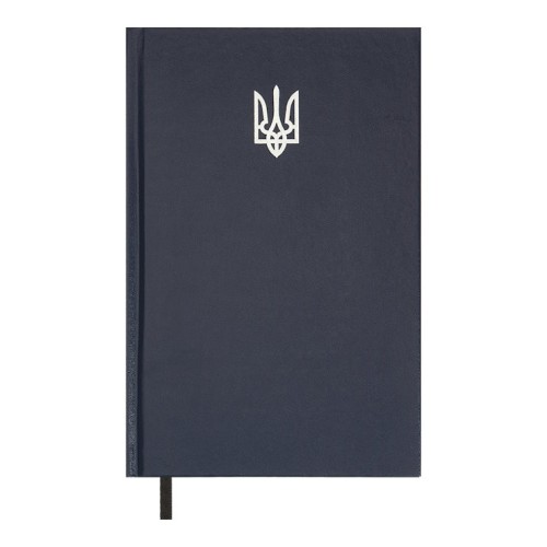 Щоденник недатований «AIRY» A5 на 336 стрінок з обкладинкою зі шкірзаму, синій, ТМ Buromax