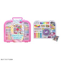 Набір для створення прикрас: бісер, намистини, нитки, у коробці 30,8х27,5х5,8 см