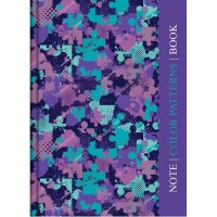 Канцелярська книга «GRAPHIC ARTS» А4 на 176 аркуші у клітку з кортонною обкладинкою, в асортименті, ТМ Рюкзачок