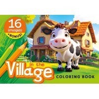 Розмальовка А5 на 8 аркушів на скобі, ТМ Мандарин