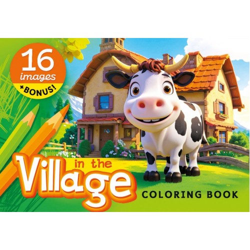 Розмальовка А5 на 8 аркушів на скобі, ТМ Мандарин