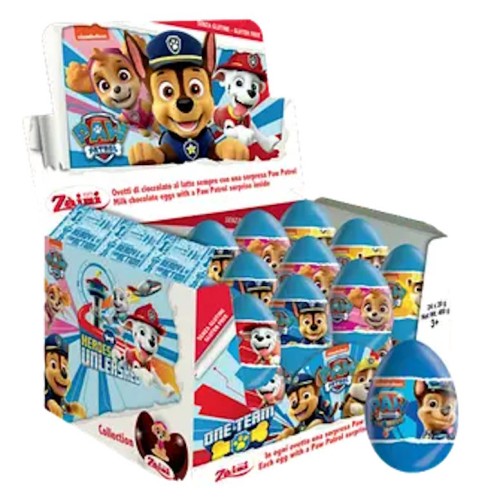 Яйце шоколадне «Щенячий патруль» 20 г з сюрпризом
