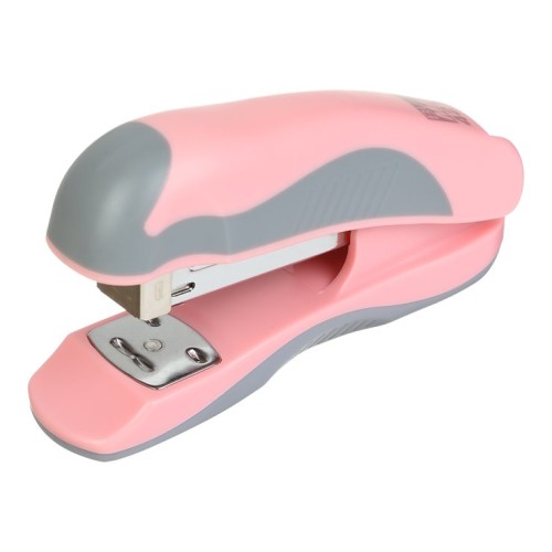 Степлер «PASTEL» пластиковий до 20 аркушів під скобу № 24,26, рожевий, ТМ Buromax