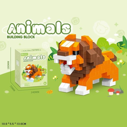 Конструктор «Animals» на 203 міні-деталі, у коробці 13х10х5,5 см