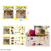 Ігровий набір «Будтехніка»: 3 машинки та аксесуари, в ачортименті, у коробці 32х25,5х3,5 см