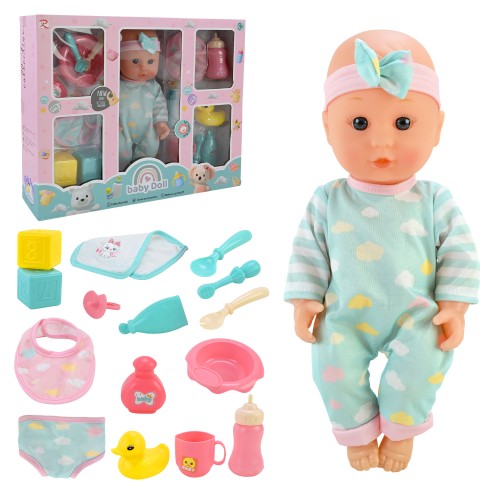 Пупс з аксесуарами, у коробці 40х10х33 см