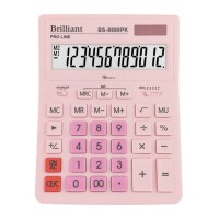 Калькулятор «Brilliant» 15,5х20,5 см, BS-8888РK