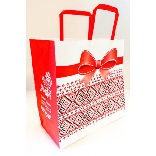 Пакет паперовий 32х30х15 см, ТМ Мандарин