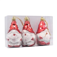 Набір ялинкових прикрас «Гномик» з 3 елементів