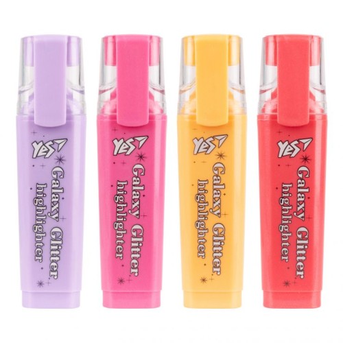 Маркер «Galaxy Glitter» текстовий, в асортименті, ТМ YES