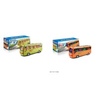Автобус музичний зі звуком та світлом, на батарейці, в асортименті, у коробці 30,5х9х12,5 см
