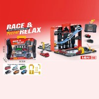 Паркінг з металевими машинками, у валізці 28,5х23,6х7,2 см