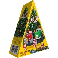 Новорічний подарунок «M&M та Друзі» 96,5 г, у картоннній коробці 15х11,5 см
