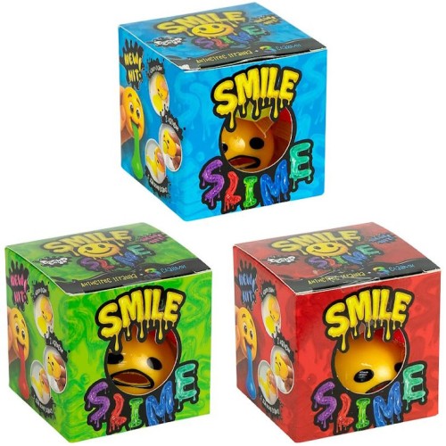 Слайм «Smile Slime», в асортименті, у коробці 7х7х7 см, ТМ Данко Тойс