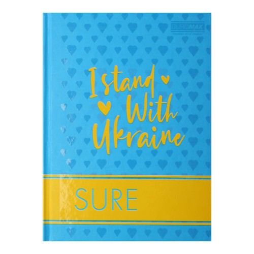 Блокнот «STIMOLO» А5 на 96 аркушів у клітинку з картонною обкладинкою, TM Buromax