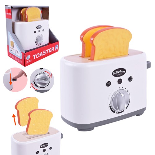 Тостер зі звуком та аксесуарами, у коробці 19х10х19 см