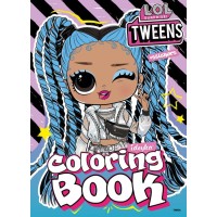 Розмальовка зі стікерами «Skate Dance 3 Tweens» на 16 сторінок з м`якою обкладинкою 21х29 см, ТМ Ідейка