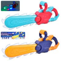 Бензопила 42,5 см зі звуком, світлом та рухомими деталями, на батарейці, в асортименті, у пакеті 22х51,5х8 см