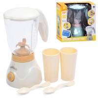 Блендер 21 см зі звуком та рухомими деталями, 2 стаканами, 2 ложками, на батарейці, в асортименті, у коробці 21,5х23х12,5 см.
