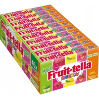 Цукерка «Fruit-tella Веселка» жувальна 41г