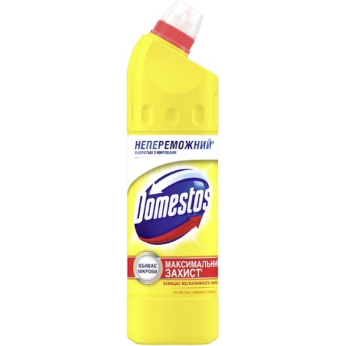 Засіб для чищення туалету «DOMESTOS. Лимонна свіжість» 750 мл