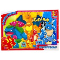 Пазли «Покемони» на 35 елементів, ТМ G-Toys