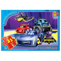 Пазли «Batwheels» на 35 елементів, ТМ G-Toys