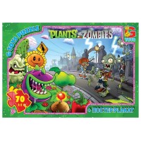Пазли «Рослини проти Зомбі» на 70 елементів, ТМ G-Toys