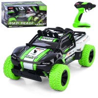 Машина 30 см р/к 2,4G з корпусом що не б’ється, амортизаторами та гумовими колесами, на батарейці, у коробці 39х20,5х23 см.