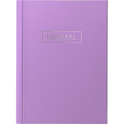 Блокнот «MINIMAL» А5 на 72 аркуші у клітинку з ламінованою обкладинкою, в асортименті, ТМ Рюкзачок