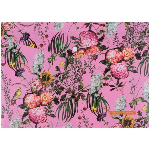 Папка на кнопці «OS Літо» А4+ пластикова, ТМ Axent