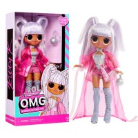 Лялька L.O.L.Surprise! серії «O.M.G. Entry. Кітті К» 25 см, у коробці 27х6х15 см