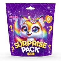 Настільна гра «Surprise Pack Mini 3» з сюрпризом з сквіша та карток, у пакеті 17х6х19 см, ТМ Vladi Toys