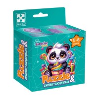 Пазли «Панда» на 180 елементів з сюрпризом, у коробці 11,5х5, 5х14 см, ТМ Vladi Toys